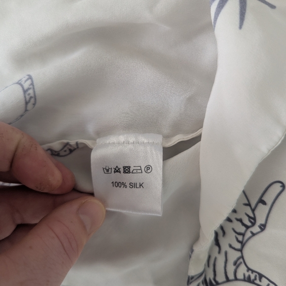 DEEBA London Silk Pajama Set Size Small - Picture 3 of 9